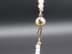 Bild von Zuchtperlenkette weiß mit 375er Gelb Gold Schließe, Perlenkette